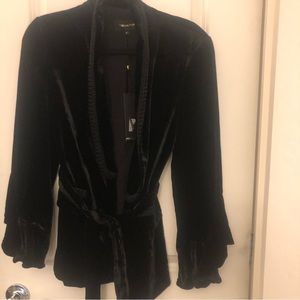 Kobi Halperin women’s velvet Boho jacket and black new with tags size medium